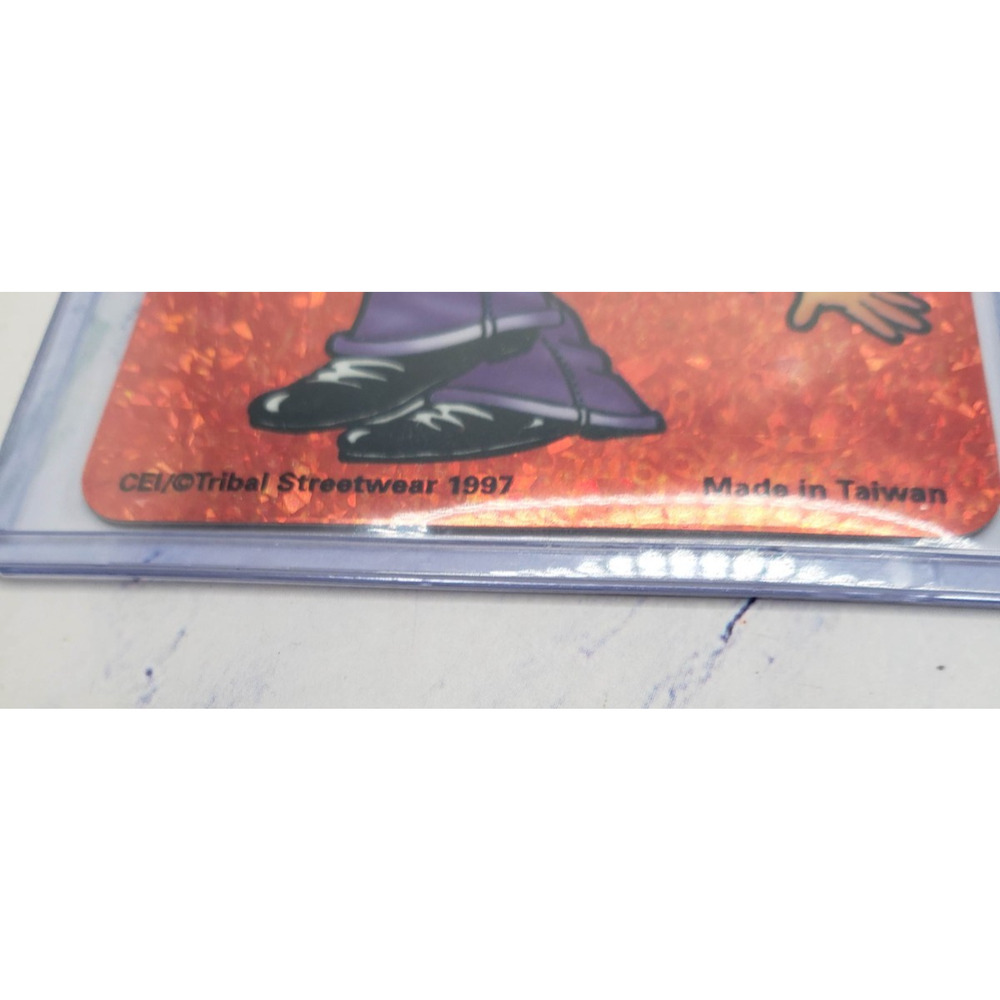 1997 Tribal Streetwear Foil Prism Vintage Vending Machine Sticker - Picture 4 of 4